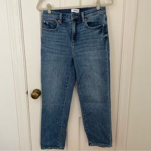 Pistola Monroe High Waist Crop Cigarette Jeans in Indio Wash, 28